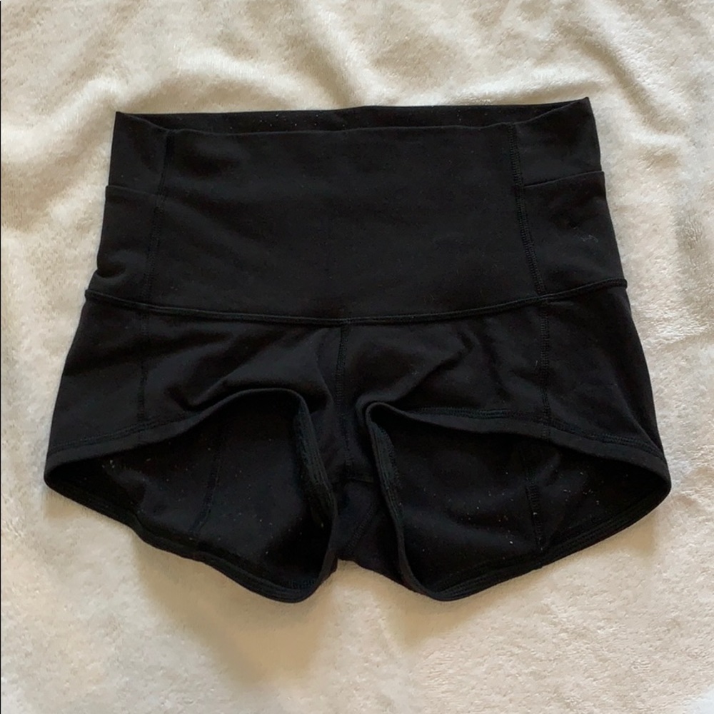 Lululemon extra high waisted booty shorts